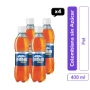 Gaseosa Colombiana Sin Azúcar pet 400 ml x 4 und