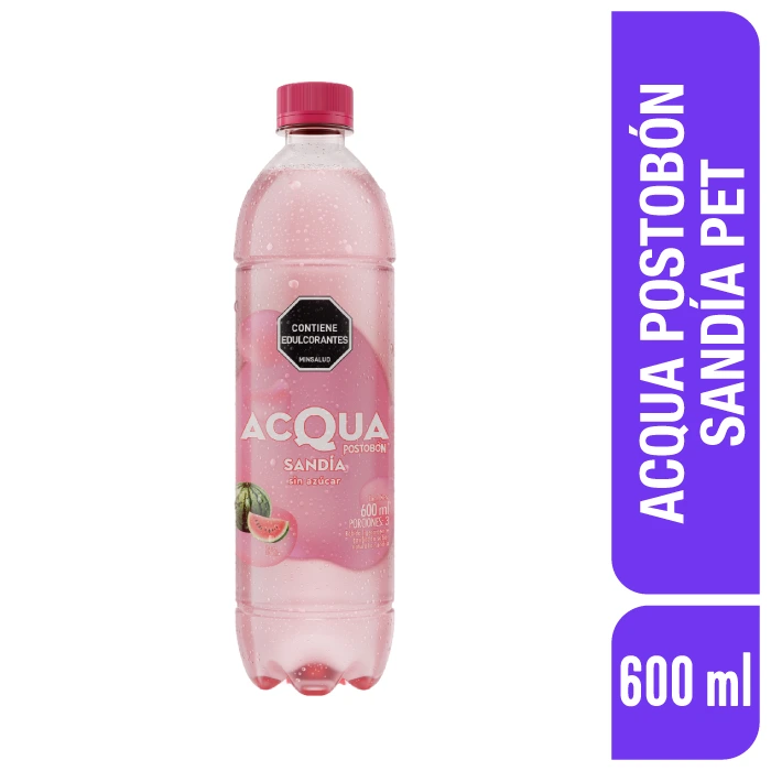 Acqua Postobón Sandía Pet 600 ml x 1 und