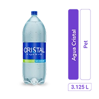 Agua Cristal pet 3.125 lt x 1 und