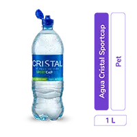 Agua Cristal Sportcap pet 1 L