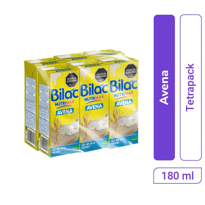 Avena Bilac 180 ml Tetrapak x 6 und