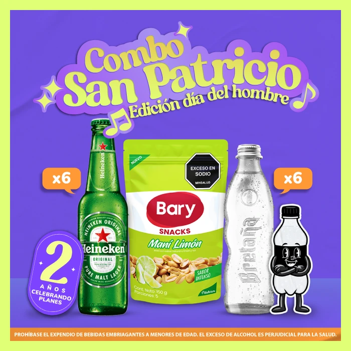 Combo San Patricio: Edici&oacute;n d&iacute;a del hombre