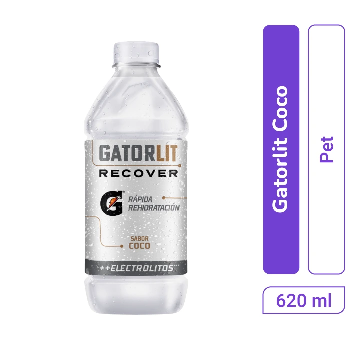 Hidratante Gatorlit Coco Pet 620 ml x 1 und