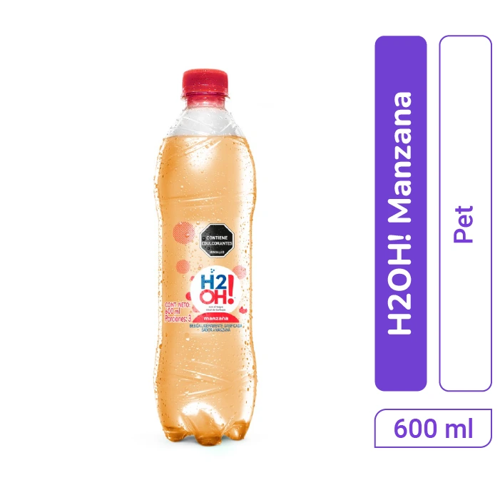 H2Oh! Manzana pet 600 ml x 1 und