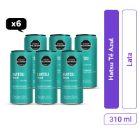 Té Hatsu Lata 310 ml Azul Pantone x 6 und