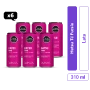 Té Hatsu Lata 310 ml Fucsia Pantone x 6 und