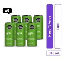 Té Hatsu Lata 310 ml Verde Pantone x 6 und