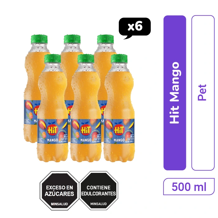 Hit Mango Pet 500 ml x 6 und