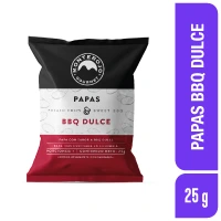 Papas MonteRojo Bbq Dulce 25 g x 1 und