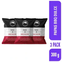 Papas MonteRojo Bbq Dulce 100 g x 3 und