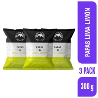 Papas MonteRojo Lima Lim&oacute;n 100 g x 3 und
