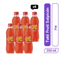 Jugo Tutti Salpicón Pet 250 ml x 6 und