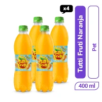 Jugo Tutti Frutti Naranja Pet 400 ml x 4 und