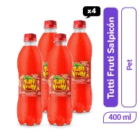 Jugo Tutti Frutti Salpicón Pet 400 ml x 4 und