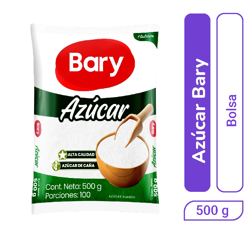 Azúcar Blanco Bary 500gr 