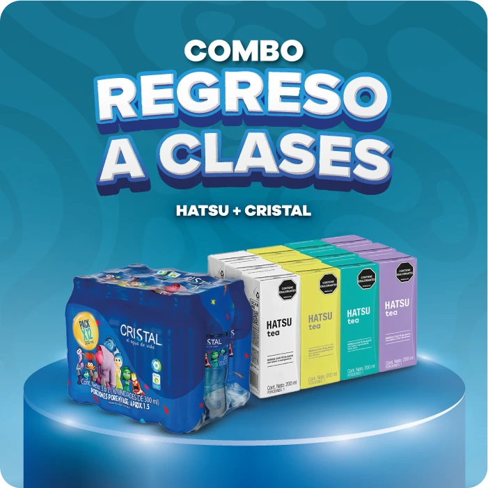 Combo Regreso a Clases Hatsu + Cristal
