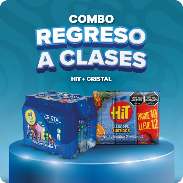 Combo Regreso a Clases Hit + Cristal
