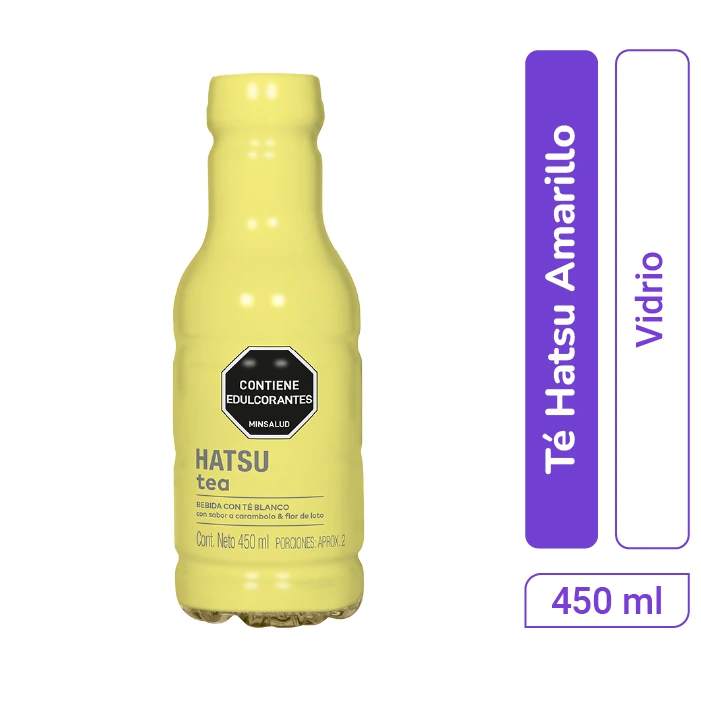 Té Hatsu Amarillo Pet 450 mlx 1 und