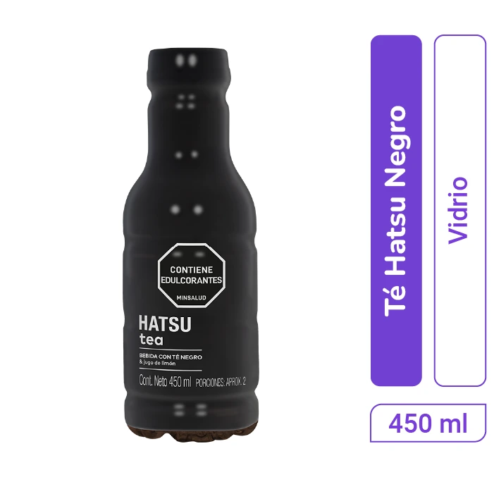 Té Hatsu Negro Pet 450 mlx 1 und