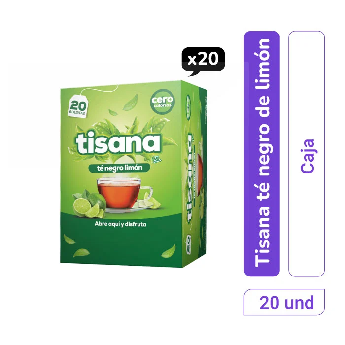 Té Mr. Tea Tisana Té Negro Limón x1und