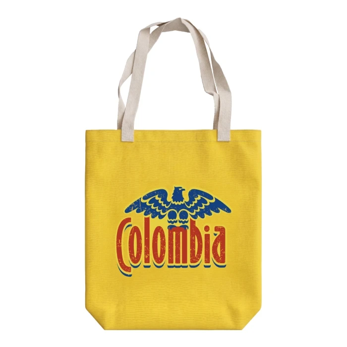Tote Bag Colombia Amarilla