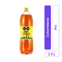 Gaseosa Colombiana pet 2.5 lt x 1 und