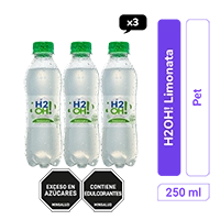 H2Oh! Limonata pet 250 ml x 3 und