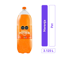 Gaseosa Naranja Postobón Pet 3.125 lt x 1 und