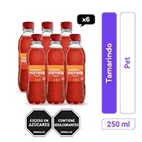 Tamarindo Postobón pet 250 ml x 6 und