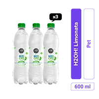 H2Oh! Limonata pet 600 ml x 3 und