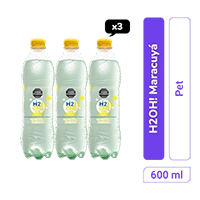 H2Oh! Maracuya Pet 600 ml x 3 und