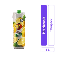 Hit Naranja 100% Premium Tetrapack 1 lt x 1 und
