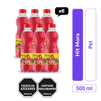 Hit Mora Pet 500 ml x 6und