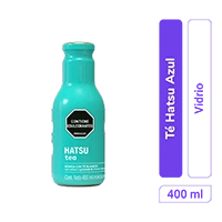 Té Hatsu Azul Sin Calorías Vidrio 400 ml x 1 und