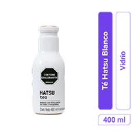 Té Hatsu Blanco Vidrio 400 mlx 1 und