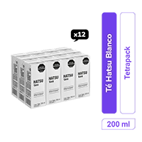 Té Hatsu Blanco Tetrapack 200 ml x 12 und