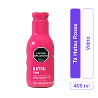 Té Hatsu Rosa Vidrio 400 ml