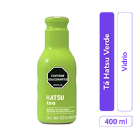 Té Hatsu Verde Sin Calorías Vidrio 400 ml