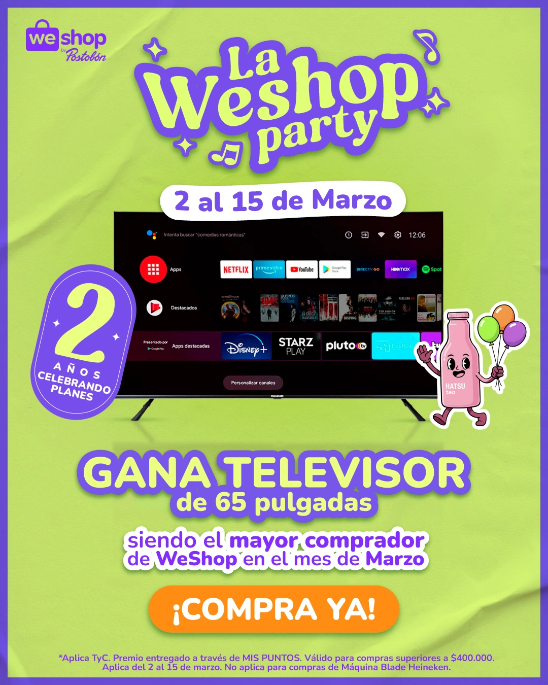 Aniversario Weshop