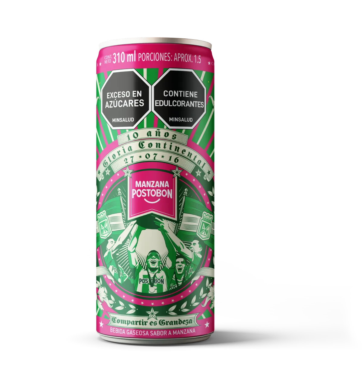 Lata Manzana Postobón Edición Especial
